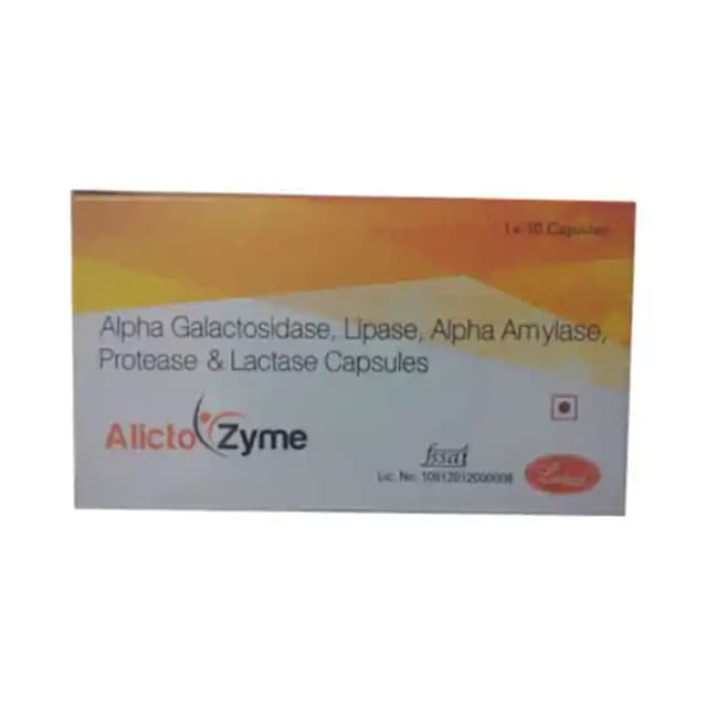 Alictozyme (1 Strip Of 10 capsules)