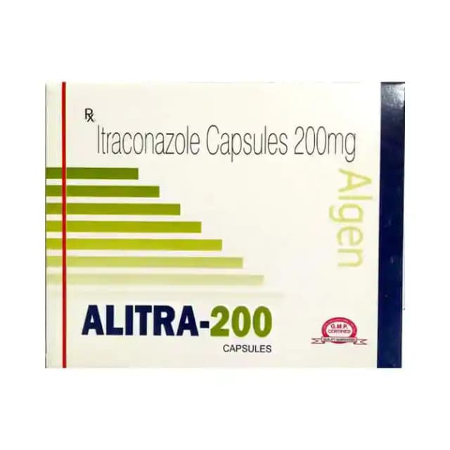 Alitra 200mg (4 capsules in 1 strip)