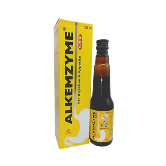 Alkemzyme Syrup (1 Bottle of 200 ml Syrup)