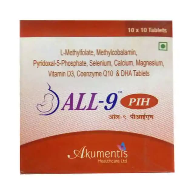 All 9 Pih (1 Strip Of 10 tablets)