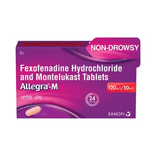 Allegra M (10 tablets in 1 strip)