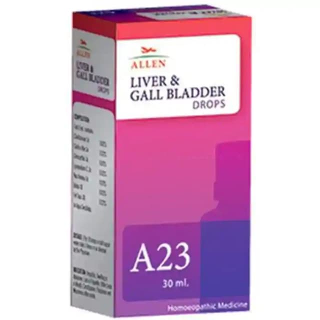 Allen A23 Liver And Gall Bladder Drop (1 Bottle of 30 ml Drop)