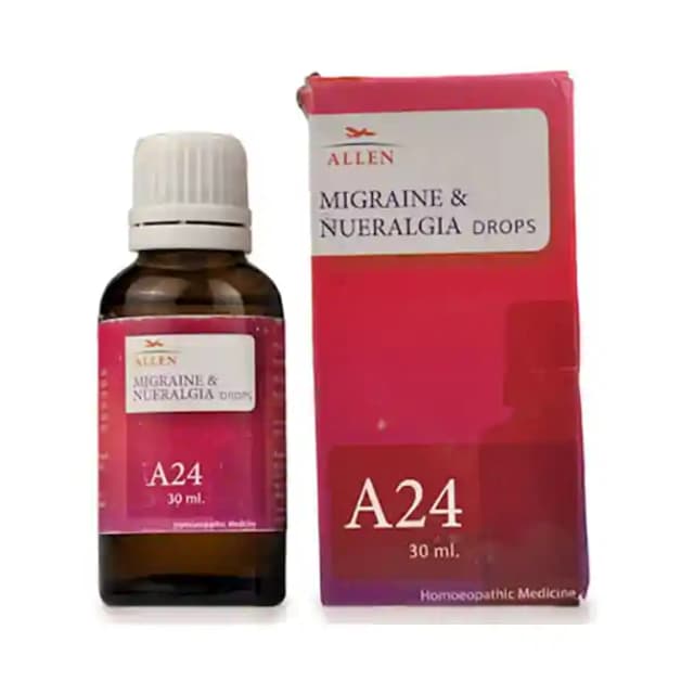 Allen A24 Migraine And Nueralgia Drop (1 Bottle of 30 ml Drop)