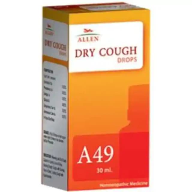 Allen A49 Dry Cough Drop (1 Bottle of 30 ml Drop)