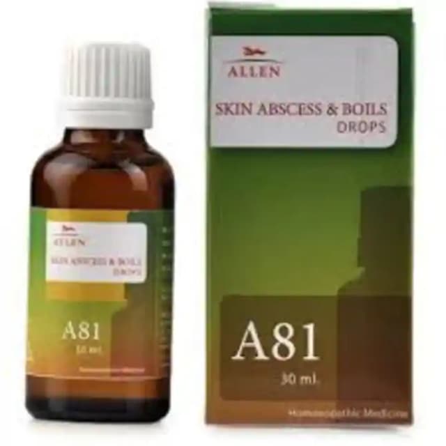 Allen A81 Skin Abscess And Boils Drop (1 Bottle of 30 ml Drop)