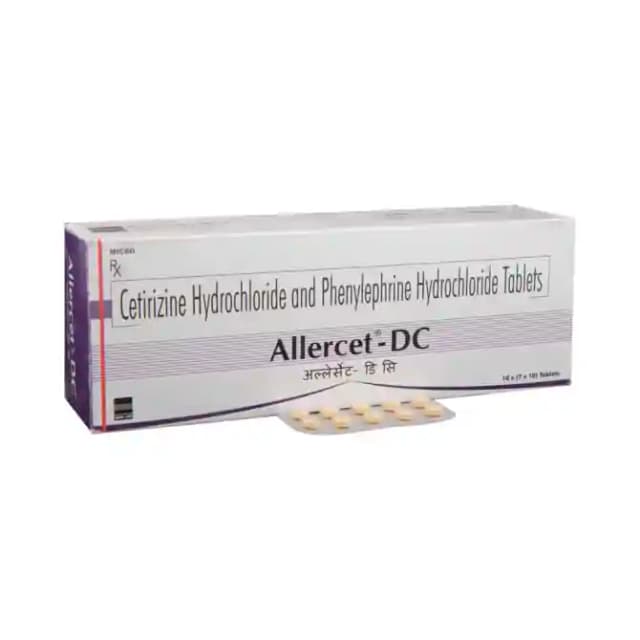 Allercet DC (10 tablets in 1 strip)