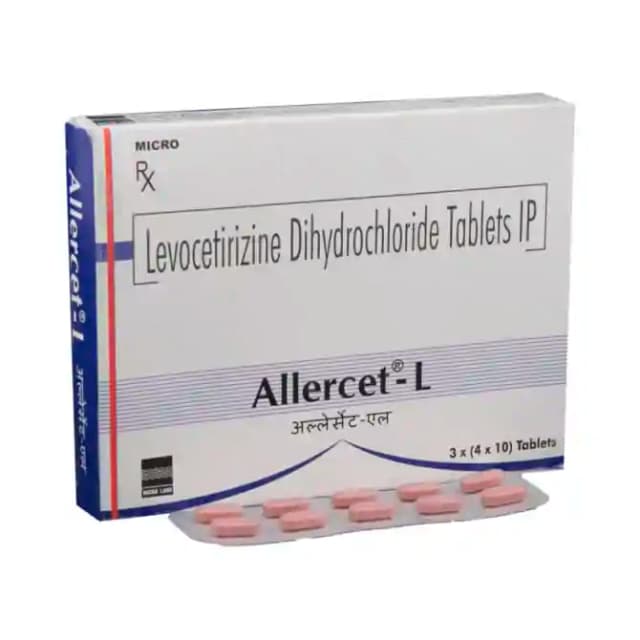 Allercet L (10 tablets in 1 strip)