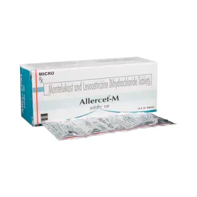 Allercet M (10 tablets in 1 strip)