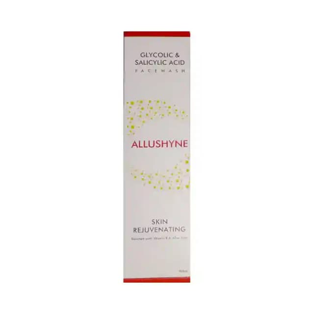 Allushyne Face Wash (1 Pump Bottle of 100 ml Face Wash)