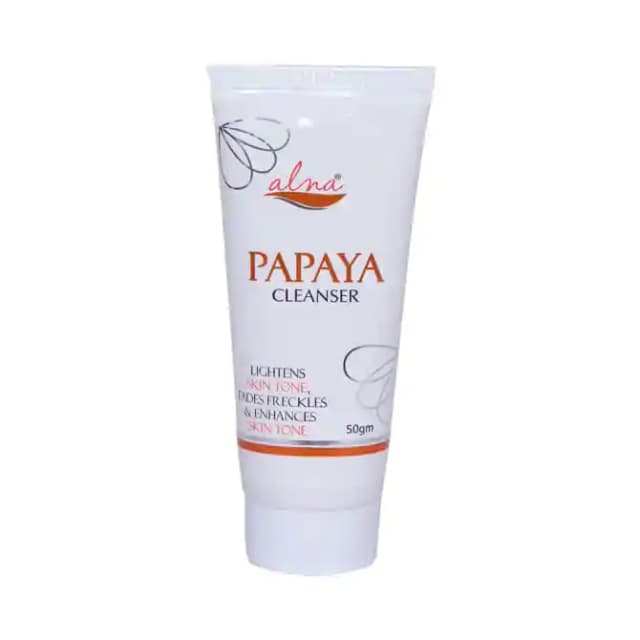 Alna Cleanser Papaya (1 Tube Of 50 gm Cleanser)