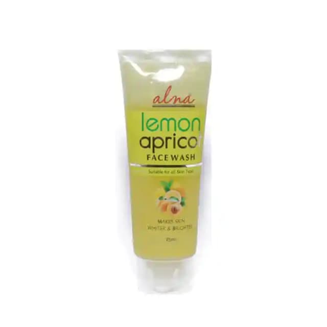 Alna Face Wash Lemon Apricot (1 Tube Of 75 ml Face Wash)
