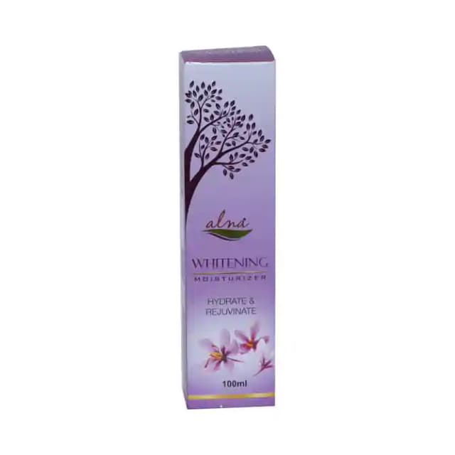 Alna Moisturizer Whitening (1 Pump Bottle of 100 ml Moisturiser)