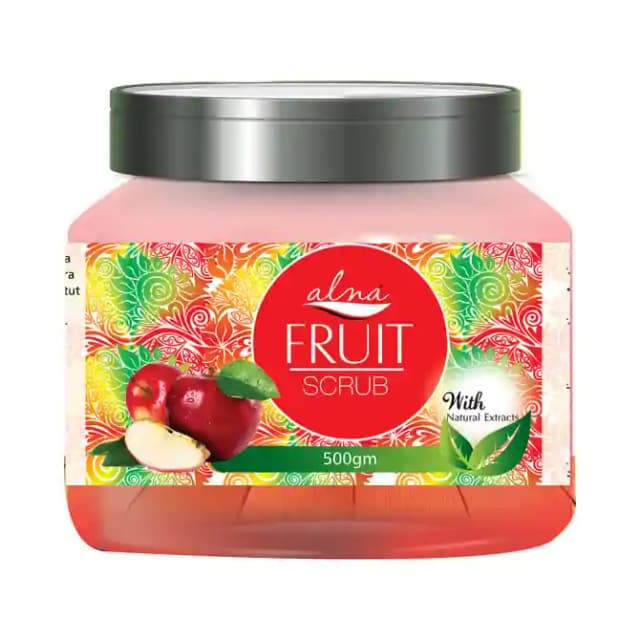 Alna Scrub Fruit (1 Jar Of 500 gm Scrub)