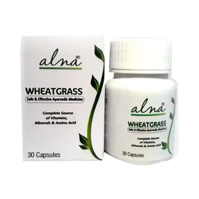 Alna Wheatgrass (1 Bottle of 30 capsules)
