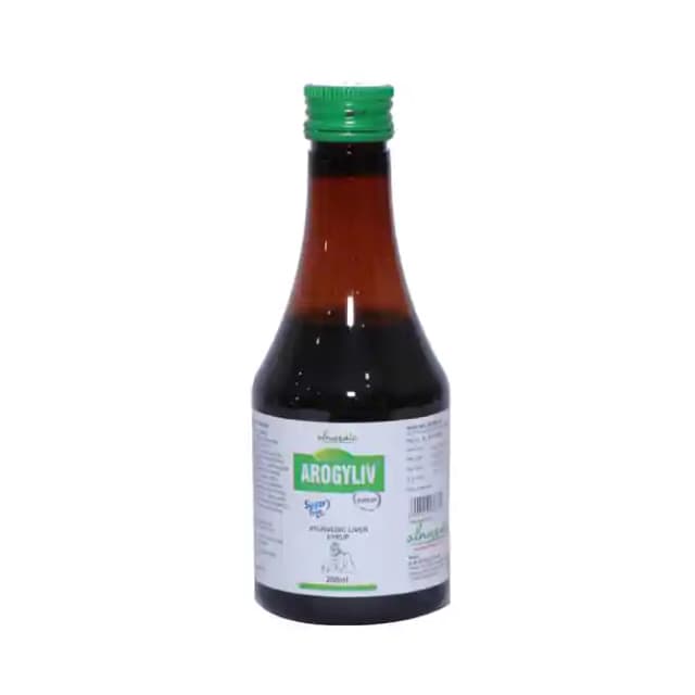 Alnavedic Arogyliv Syrup Sugar Free (1 Bottle of 200 ml Syrup)