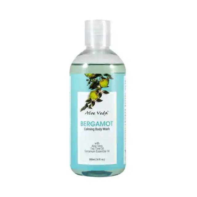 Aloe Veda Calming Body Wash Bergamot (1 Bottle of 300 ml Body Wash)