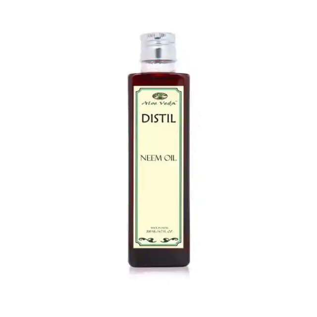 Aloe Veda Distil Neem Oil (1 Bottle of 200 ml Oil)