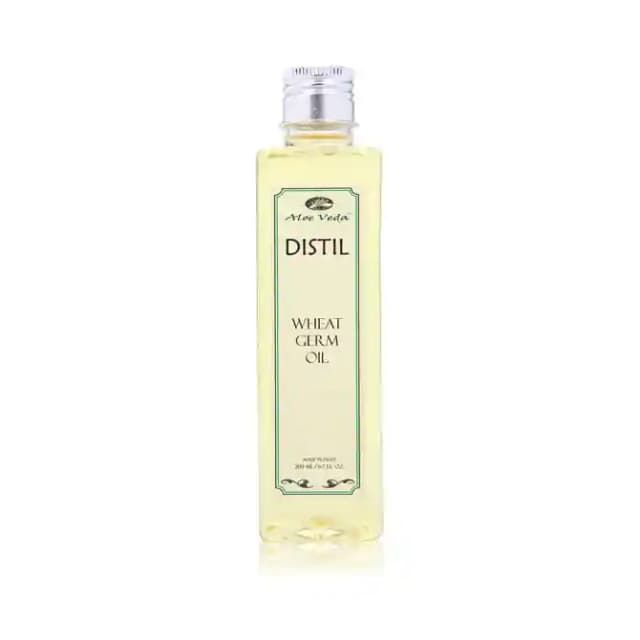 Aloe Veda Distil Wheat Germ Oil (1 Bottle of 200 ml Oil)