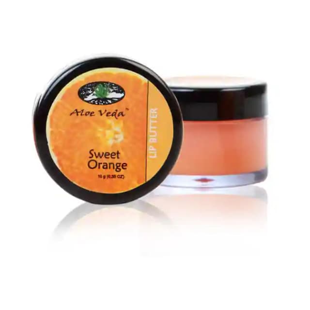 Aloe Veda Lip Butter Sweet Orange (1 Packet Of 10 gm Balm)