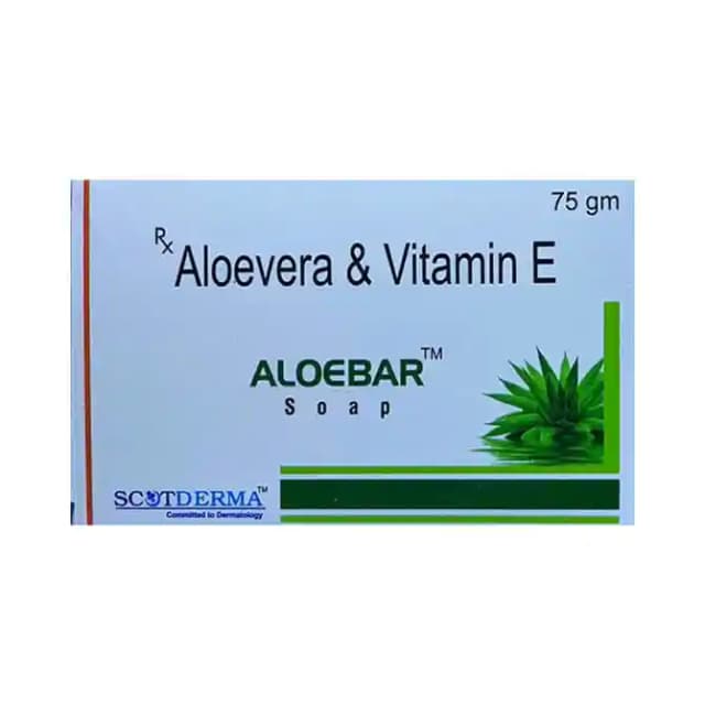 Aloebar Soap (1 Box Of 75 gm Soap)