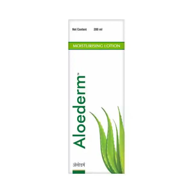 Aloederm Moisturising Lotion (1 Bottle of 200 ml Lotion)