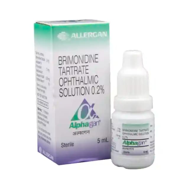 Alphagan Ophthalmic Solution (5 ml in 1 bottle)