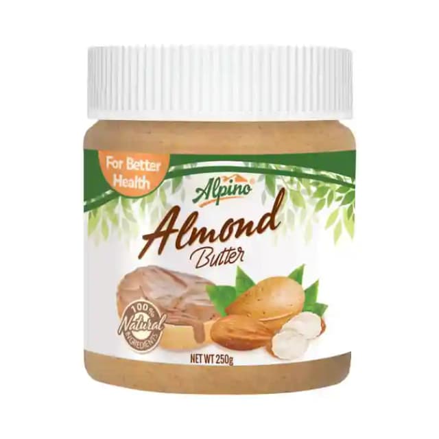 Alpino Almond Butter (1 Jar Of 250 gm Butter)