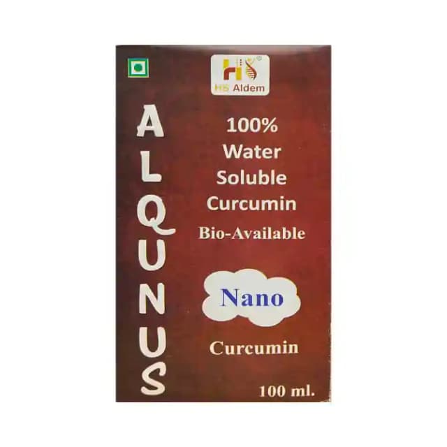 Alqunus Nano Curcumin (1 Bottle of 100 ml Oral Liquid)