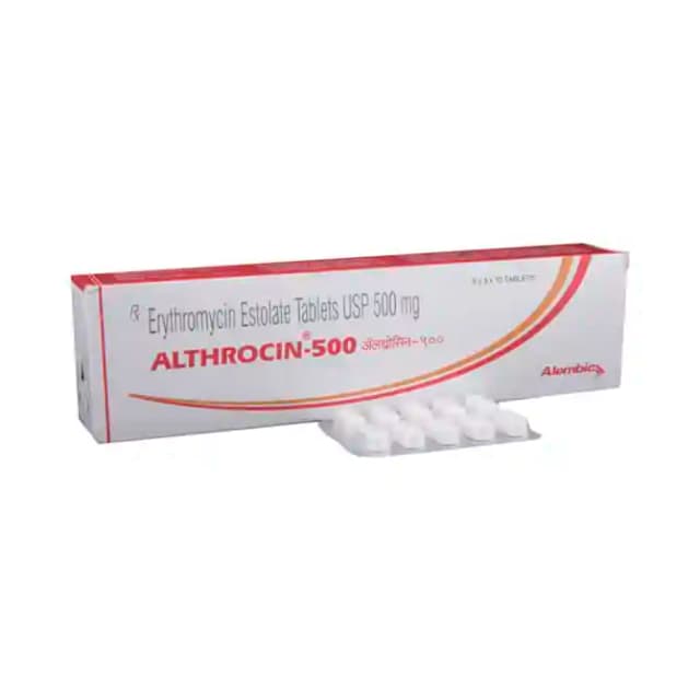 Althrocin 500 (10 tablets in 1 strip)