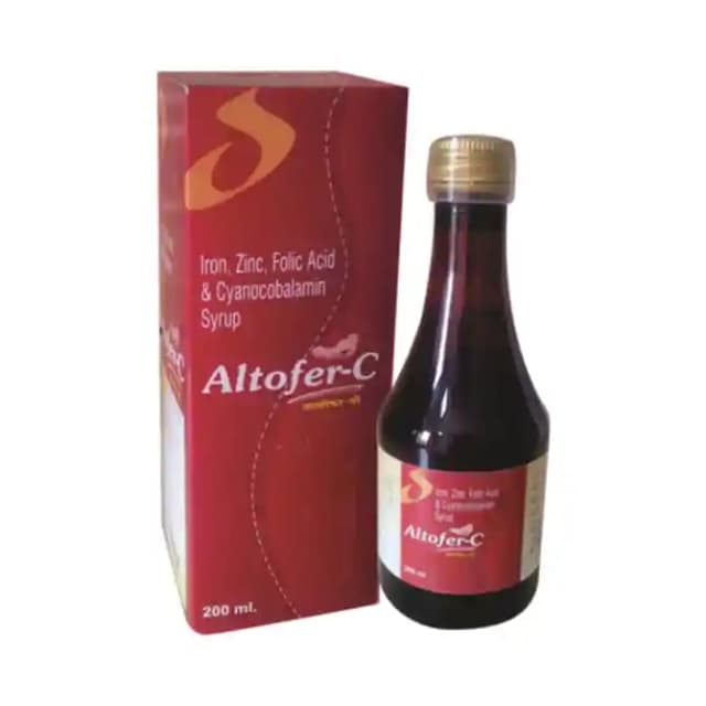 Altofer C Syrup (1 Bottle of 200 ml Syrup)