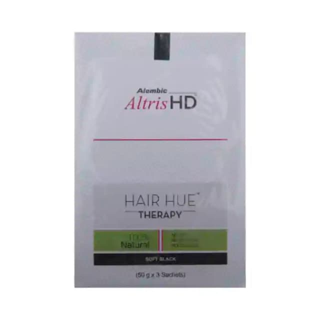 Altris HD Hair Hue Therapy Soft Black (1 Packet Of 3 Sachets)