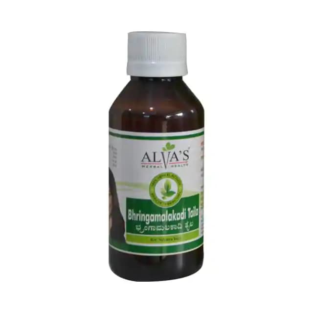 Alvas Bhringamalakadi Taila (1 Bottle of 100 ml Oil)