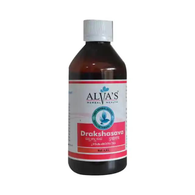 Alvas Drakshasava (1 Bottle of 200 ml Syrup)