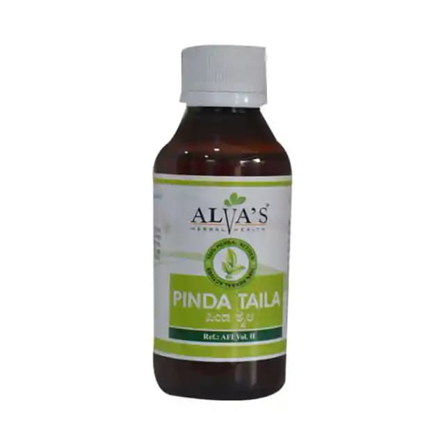 Alvas Pinda Taila (1 Bottle of 100 ml Oil)