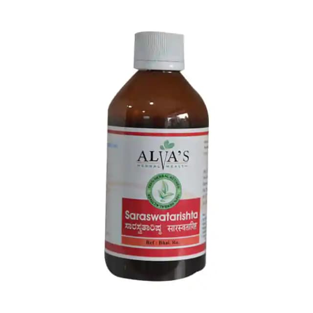 Alvas Saraswatarishta (1 Bottle of 200 ml Syrup)