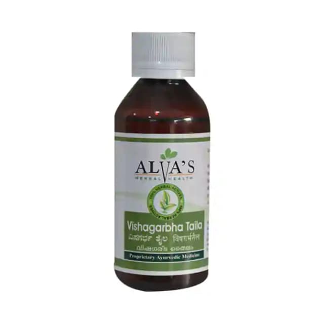 Alvas Vishagrabha Taila (1 Bottle of 100 ml Oil)