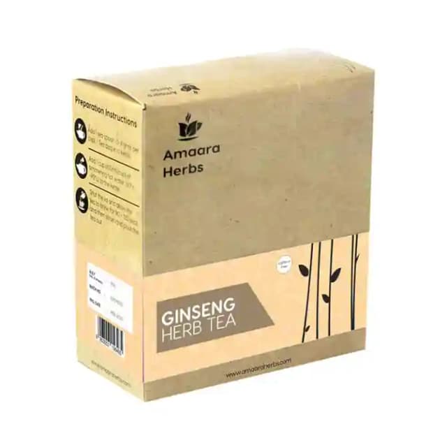 Amaara Herbs Tea Bag Ginseng Herb (1 Box Of 20 tea bags)