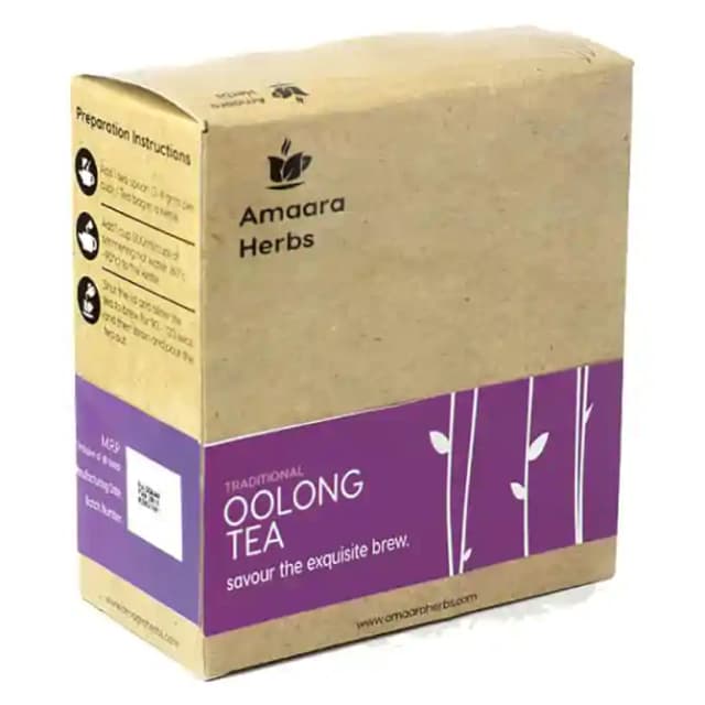 Amaara Herbs Traditional Oolong Tea (1 Box Of 50 gm Tea)