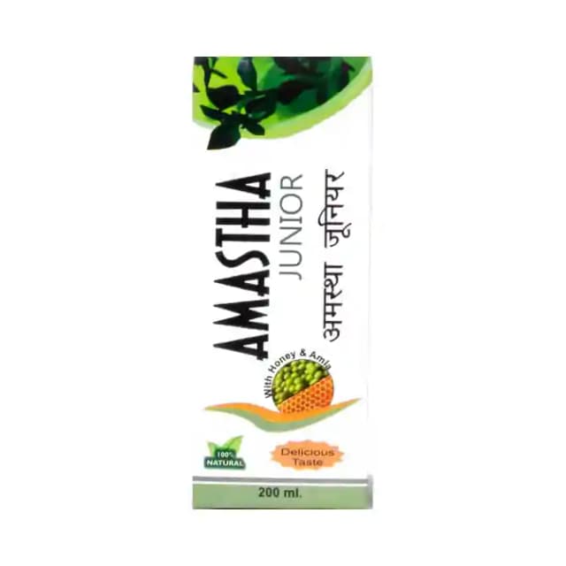 Amastha Junior Syrup (1 Bottle of 200 ml Syrup)
