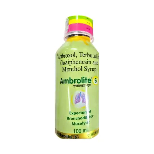 Ambrolite S Expectorant (100 ml in 1 bottle)