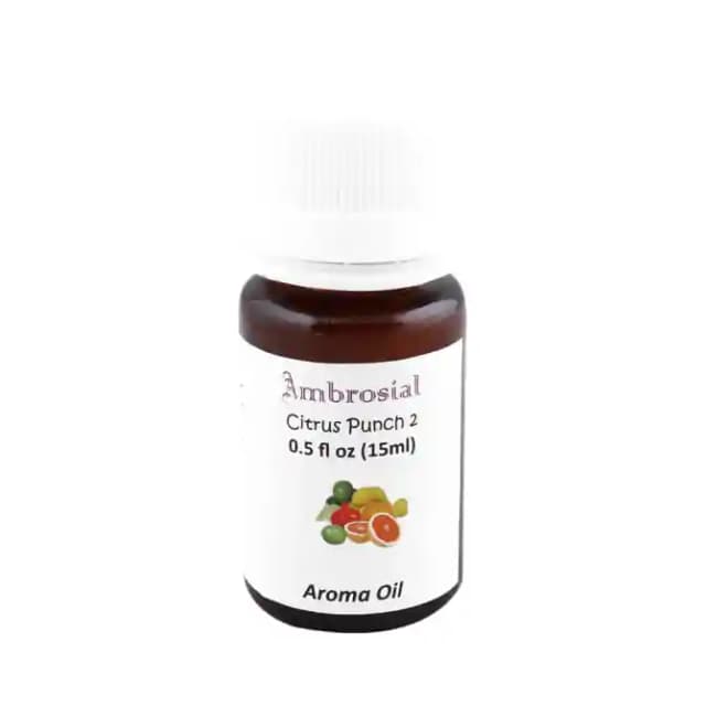 Ambrosial Aroma Oil Citrus Punch 2 (1 Bottle of 15 ml Oil)