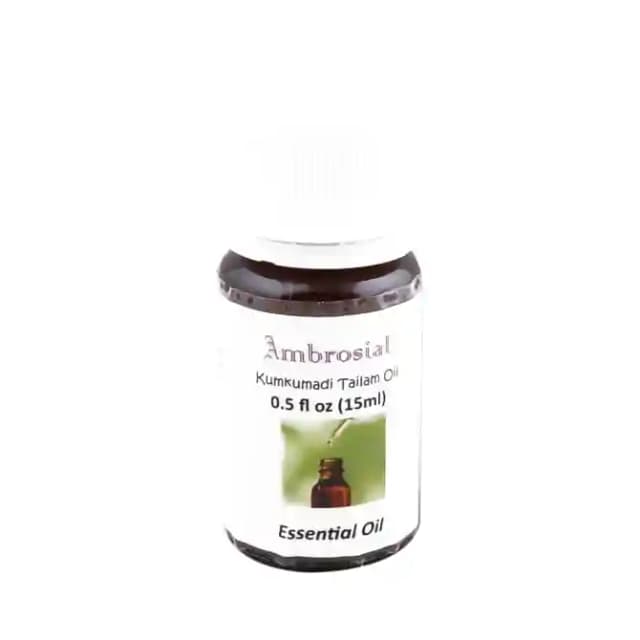 Ambrosial Essential Oil Kumkumadi (1 Bottle of 15 ml Oil)