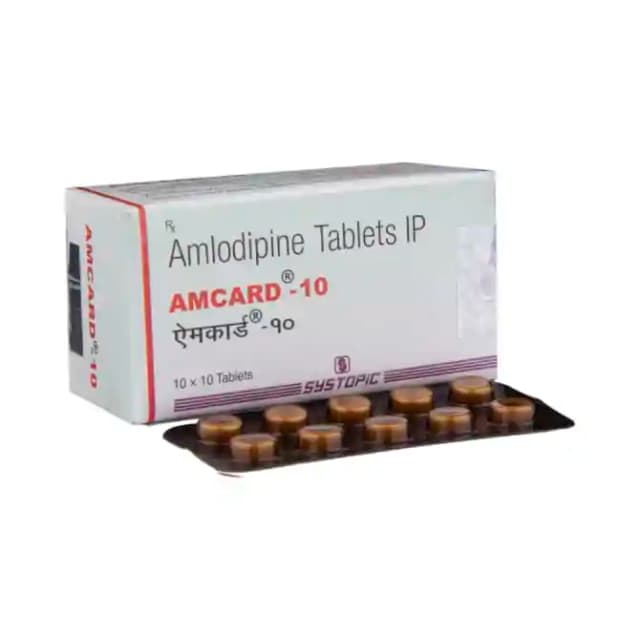 Amcard 10 (10 tablets in 1 strip)