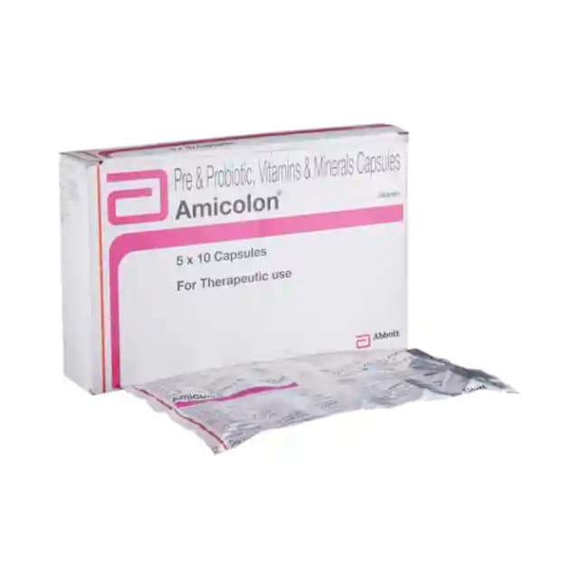 Amicolon (1 Strip Of 10 capsules)