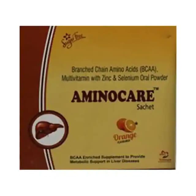 Aminocare Sachet Orange Sugar Free (1 Sachet Of 5 gm Powder)
