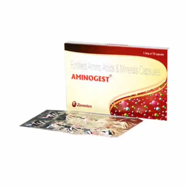 Aminogest (1 Strip Of 10 capsules)