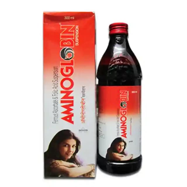 Aminoglobin Suspension (1 Bottle of 300 ml Suspension)