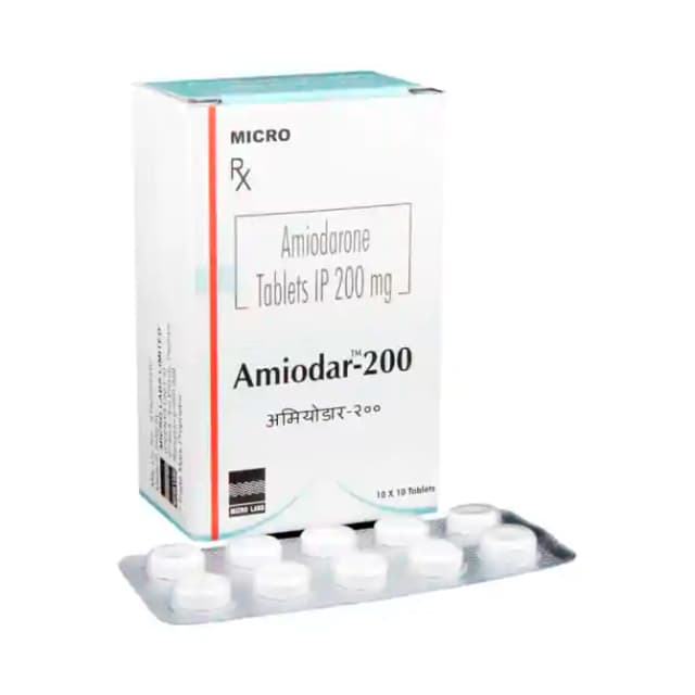 Amiodar 200 (10 tablets in 1 strip)