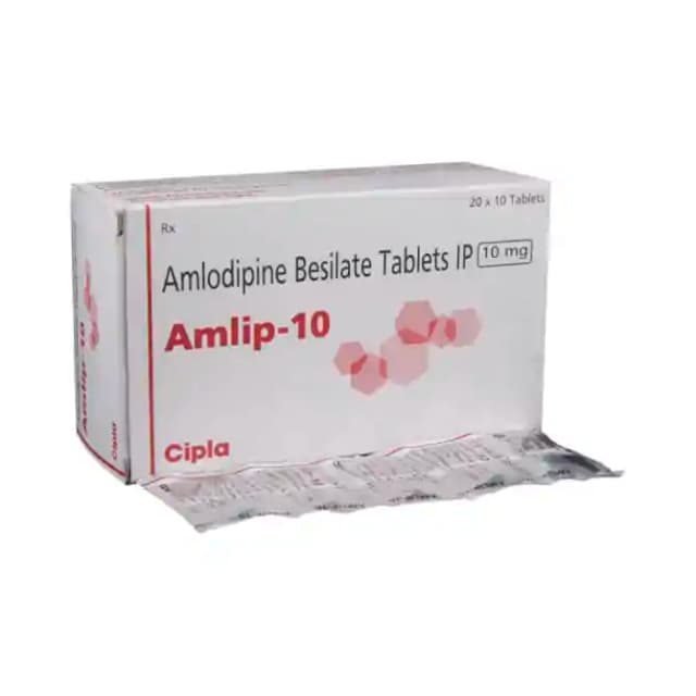 Amlip 10 (10 tablets in 1 strip)