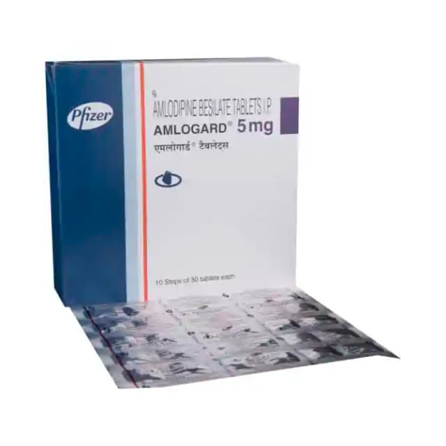 Amlogard 5mg (30 tablets in 1 strip)